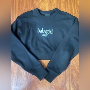 Kith Aaliyah Limited Edition Crop Sweatshirt